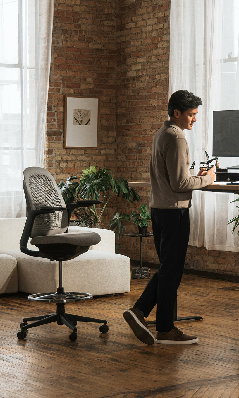 Breck Stool in lifestyle shot